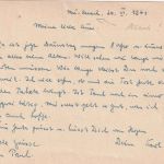 DR - Feldpostkarte L21821 München-Allach n. Ossweil 20.3.41