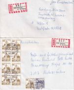 DR/BRD - Söcking (Starnberg) 5 Belege ex 1934/1983