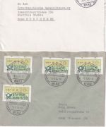 Bayern/BRD/Chile - Tutzing (Starnberger See) 14 Belege ex 1917/85