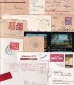 Bayern/DR/All.Bes./BRD - Feldafing (Starnberger See) 13 Belege ex 1916/1976