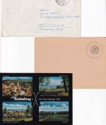 Bayern/DR/All.Bes./BRD - Feldafing (Starnberger See) 13 Belege ex 1916/1976