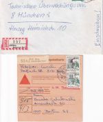 Bayern/BRD - Berg b. Starnberg 5 Belege 1911/1976