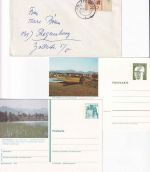 BRD - Iffeldorf 1959/78 2 Bildganzsachen (ungebr.) + 1 Brief