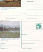 BRD - Iffeldorf 1959/78 2 Bildganzsachen (ungebr.) + 1 Brief