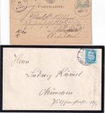Bayern/DR/All.Bes./BRD - Weilheim (Oby) 23 Belege ex 1876/1992