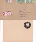 Bayern/DR/All.Bes./BRD - Weilheim (Oby) 23 Belege ex 1876/1992