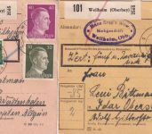 Bayern/DR/All.Bes./BRD - Weilheim (Oby) 23 Belege ex 1876/1992