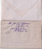 Bayern - Garmisch-Partenkirchen 19.10./2.11.1918 2 Feldpostbrief n. München