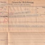 DR - Garmisch-Partenkirchen 16. AUG 1944 Telegramm aus Berlin-Waidmannslust