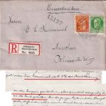 Bayern - 30+5 Pfg. Ludwig R-Brief Garmisch-Partenkirchen 19.11.18 Inhalt !!