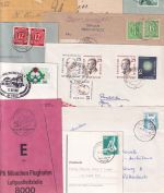 Bayern/DR/All.Bes./BRD - Holzkirchen (Oby) 15 Belege ex 1886/1987