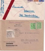 Bayern/DR/All.Bes./BRD - Holzkirchen (Oby) 15 Belege ex 1886/1987