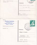 Bayern/DR/All.Bes./BRD - Holzkirchen (Oby) 15 Belege ex 1886/1987