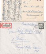 Bayern/DR/All.Bes./BRD - Starnberg 37 Belege ex 1908/2002