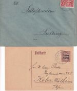 Bayern/DR/All.Bes./BRD - Starnberg 37 Belege ex 1908/2002