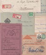 Hannover/DR/All.Bes./BRD - Aurich 11 Belege ex 1837/1981