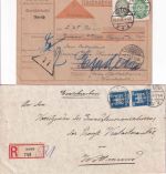 Hannover/DR/All.Bes./BRD - Aurich 11 Belege ex 1837/1981