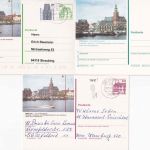 BRD - Leer (Ostfriesland) 14 Belege 1881/1990 darunter Postsache (Inhalt !)