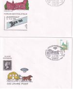 BRD - Leer (Ostfriesland) 14 Belege 1881/1990 darunter Postsache (Inhalt !)
