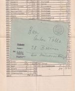 BRD - Leer (Ostfriesland) 14 Belege 1881/1990 darunter Postsache (Inhalt !)