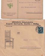 DR/BRD - Vechta 4 Belege ex 1923/63 darunter illustr. Firmenpost u.a.