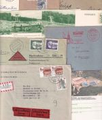 DR/All.Bes./BRD - Itzehoe 10 Belege ex 1924/1988