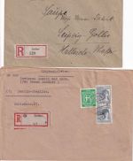 DR/All.Bes./BRD - Itzehoe 10 Belege ex 1924/1988