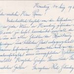 BRD - Hamburg 1953 5. Dt. Evangelischer Kirchentag Sonderkarte m. SST