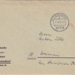 BRD - 2178 Otterndorf 1968 Postsache (Empfängerzahlen f. Wurfsendungen)