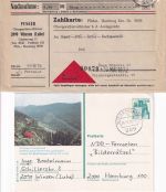 DR/AM-Post/BRD - Winsen (Luhe) 6 Belege ex 1887/1978