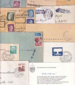 Bayern/DR/All.Bes./BRD - Eichstätt 15 Belege ex 1918/1988