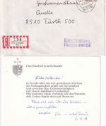 Bayern/DR/All.Bes./BRD - Eichstätt 15 Belege ex 1918/1988