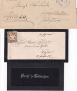 Bayern/DR/All.Bes./BRD - Rosenheim 24 Belege ex 1873/1978