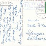 BRD - (13b) Berg ü. Wolfratshausen Landpost-Ra2 Ansichtskarte n. Solingen