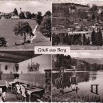 BRD - (13b) Berg ü. Wolfratshausen Landpost-Ra2 Ansichtskarte n. Solingen