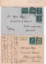 Bayern/DR/Bizone/BRD - Wolfratshausen 10 Belege 1899/1981