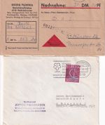 Bayern/DR/Bizone/BRD - Wolfratshausen 10 Belege 1899/1981