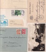 Bayern/DR/All.Bes./BRD - Gmund (Tegernsee) 5 Belege 1888/1972
