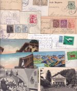 Bayern/DR/All.Bes./BRD - Tegernsee 37 Belege/Ansichtskarten u.a. ex 1869/1982