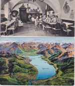 Bayern/DR/All.Bes./BRD - Tegernsee 37 Belege/Ansichtskarten u.a. ex 1869/1982