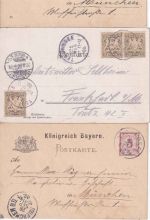 Bayern/DR/All.Bes./BRD - Tegernsee 37 Belege/Ansichtskarten u.a. ex 1869/1982