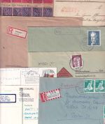 Th&T/DR/All.Bes./BRD - Coburg 30 Belege ex 1847/1991