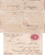 Th&T/DR/All.Bes./BRD - Coburg 30 Belege ex 1847/1991
