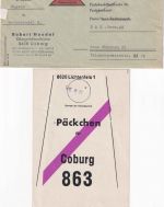 Th&T/DR/All.Bes./BRD - Coburg 30 Belege ex 1847/1991