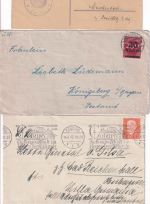 Th&T/DR/All.Bes./BRD - Coburg 30 Belege ex 1847/1991