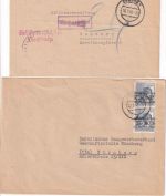 Th&T/DR/All.Bes./BRD - Coburg 30 Belege ex 1847/1991