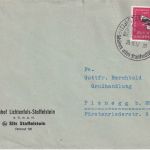 Bayern/DR/BRD - Staffelstein 5 Belege (Dienstbriefe, GA etc.) ex 1875/1957