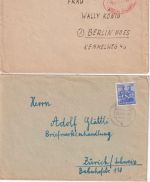 Bayern/DR/All.Bes./BRD - Lichtenfels 16 Belege ex 1911/1991