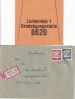 Bayern/DR/All.Bes./BRD - Lichtenfels 16 Belege ex 1911/1991