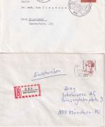 Bayern/DR/All.Bes./BRD - Bamberg 29 Belege ex 1847/1990